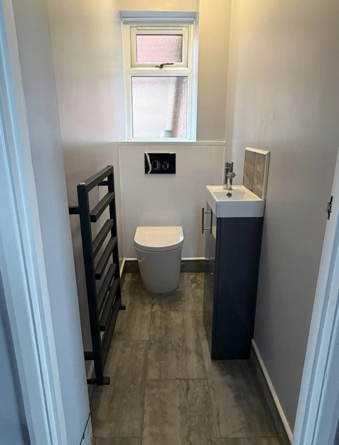 Completed full bathroom renovation in Saltford